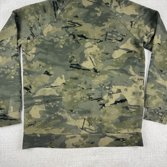 Under Armour X Project Rock Men's Camo Pullover Veteran's Day USA Hoodie - Picture 9 of 16